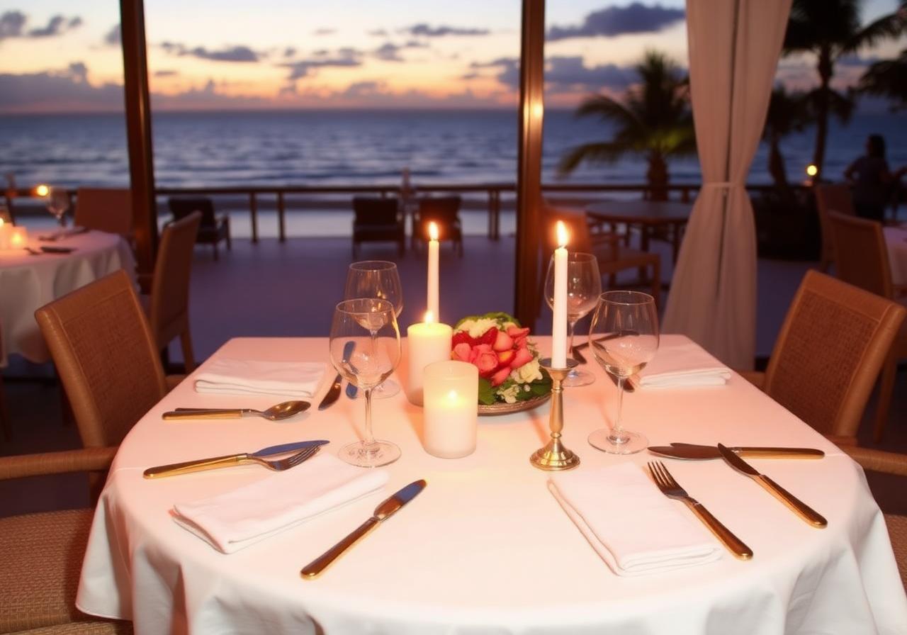 Dining setup